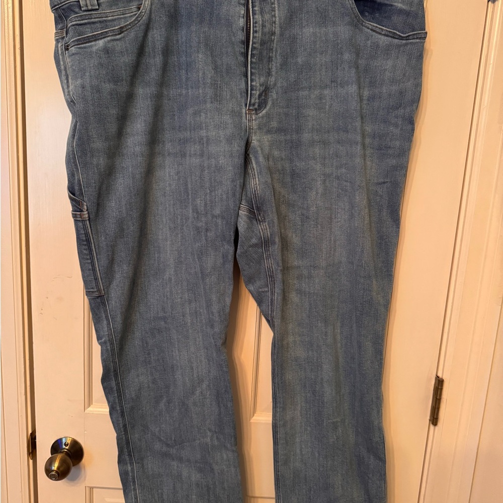 Duluth Trading Double Flex Ballroom Work Jeans 46x30 Standard Fit